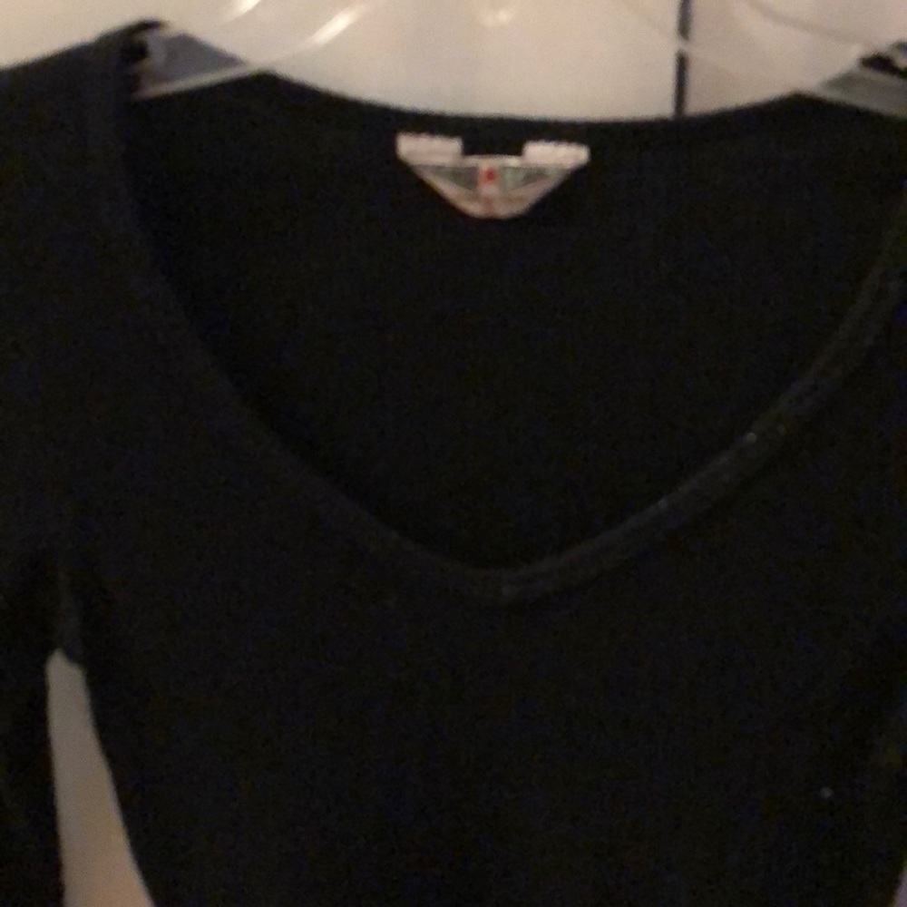 Black longsleeve Hardtail shirt size small